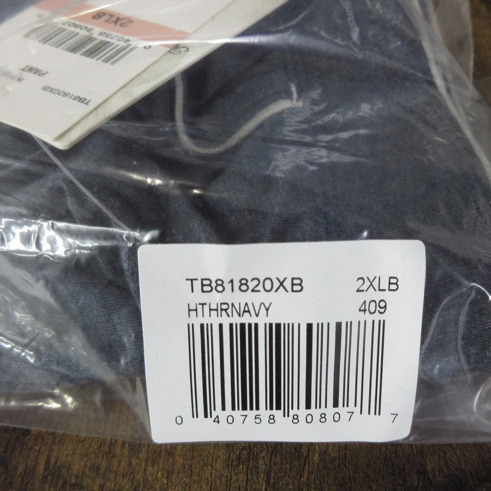 Tommy Bahama Mens Big & Tall Lounge Pants Jersey Heather 2XLB New